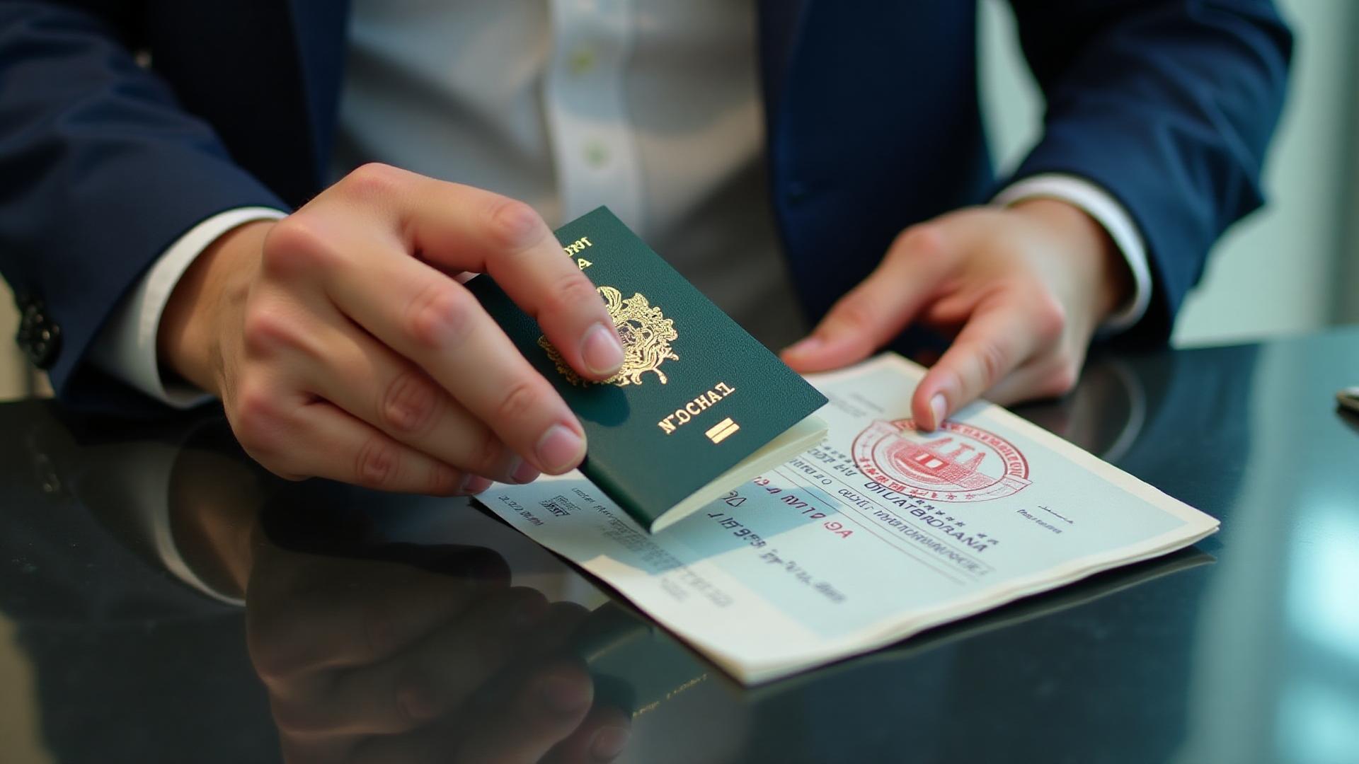 Documentos e visto para o Egito: guia completo para brasileiros Passaporte brasileiro com visto do Egito - documentos necessários para brasileiros viajarem ao Egito
